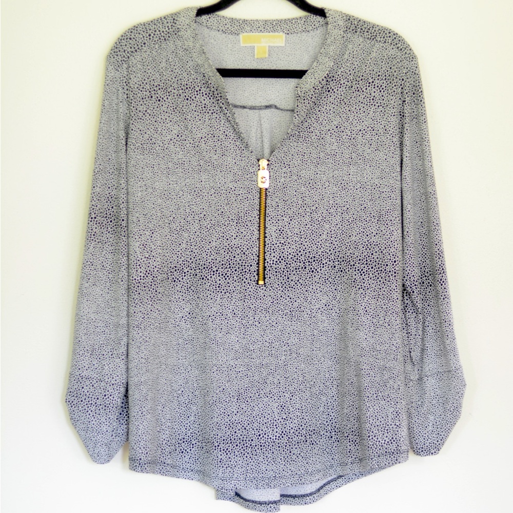 Michael Kors NWOT Blouse gold details